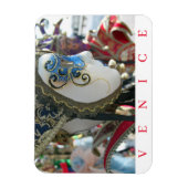 Venice Carnival-maskerkoelkast magneet (Verticaal)