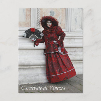 Venice Carnival Masquerade Briefkaart