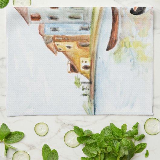 Venice Concept Theedoek (Gevouwen)