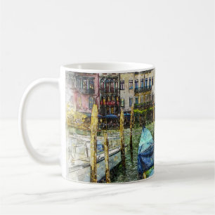 Venice Gondola Painting Scene Koffiemok
