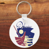 Venice Gondola Sleutelhanger (Voorkant)