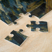 Venice Gondola Van Gogh Style Mosaic Art Puzzle (Côté)