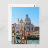 Venice Gondolas Briefkaart (Voorkant / Achterkant)