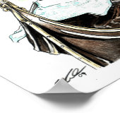 Venice Gondolas Poster (Hoek)