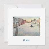 Venice Grand Canal Kaart (Voorkant)