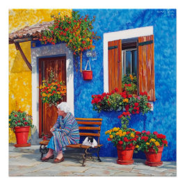 Venice Inspired – Kleurrijke glanzende Posters pri Perfect Poster