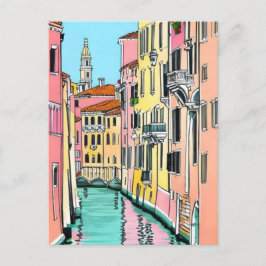 Venice Italië Briefkaart