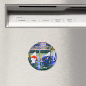 Venice Italie Gondola Magnet d'art (In Situ (Lave-vaisselle))