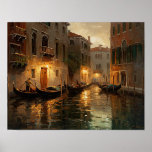 Venice Italie Paysage Art Imprimer Poster