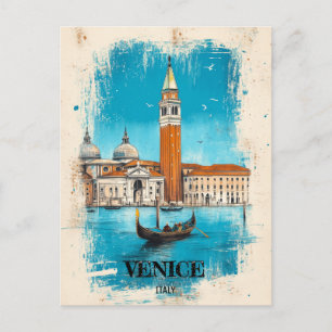 Venice Italië Reis Briefkaart
