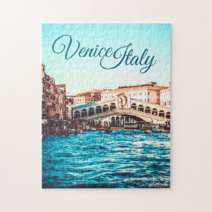 Venice Italy Canal Scene   Puzzle