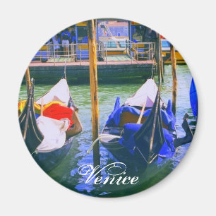 Venice Italy Gondola Art Magnet Magneet