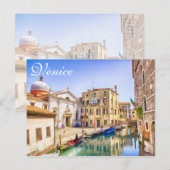 Venice Italy Gondolas City Uitzicht Artistic Briefkaart (Voorkant / Achterkant)