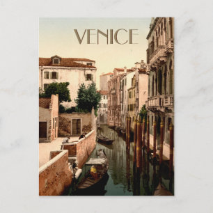 Venice Italy Gondolas op het Kanaal Briefkaart