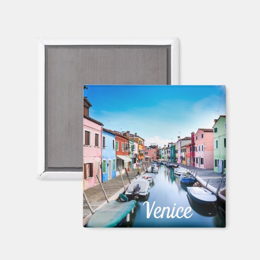 Venice Italy Magnet Magneet (Voorkant / Achterkant)
