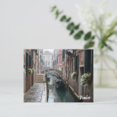 Venice Italy Travel Briefkaart (Staand voorkant)