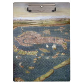 VENICE: KAART, 16E EEUW KLEMBORD (Voorkant)