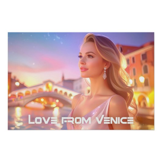 VENICE - LOVE FROM VENICE - PERFECT POSTER (Voorkant)