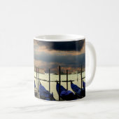 Venice Natuur Scene Water Boat Koffiemok (Voorkant rechts)