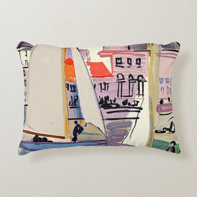 Venice Raoul Dufy Accent Pillow Accent Kussen (Voorkant)