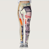 Venice Raoul Dufy Leggings (Devant)