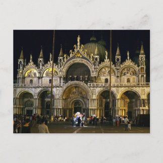 VENICE SAN MARCO SQUARE BASILICA BRIEFKAART