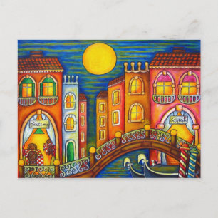 Venice Soiree Post Card Briefkaart