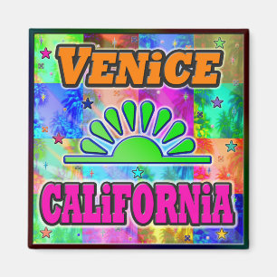Venice Sun en Palms Magnet Magneet