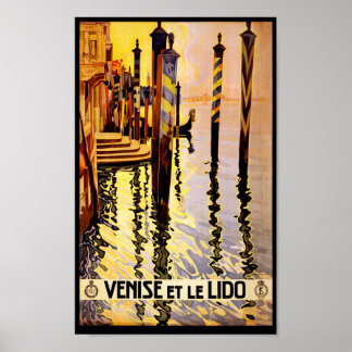  Venice Travel Poster