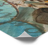 Venice Trendy Italy Travel Collage Poster (Hoek)