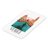 Venice Vintage Revel Magneet (Linkerzijde)