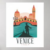 Venice Vintage Revel Poster (Voorkant)