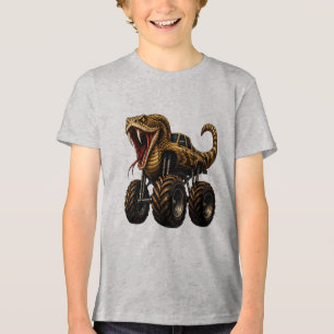 Venijn Ratelslang Monster Truck Tri-Blend Shirt