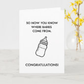 Venir De La Nouvelle Carte Bébé (Fleur jaune)