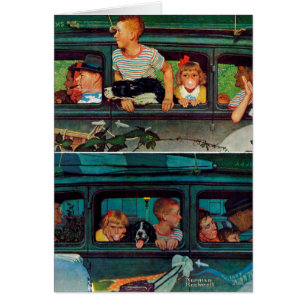 Venir et partir par Norman Rockwell