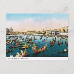 Venise, carte postale vintage 1910 de reproduction