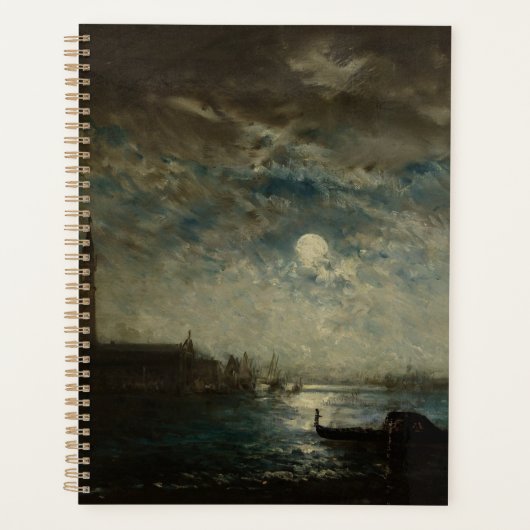 Venise et le Campanile au Clair de Lune (Devant)