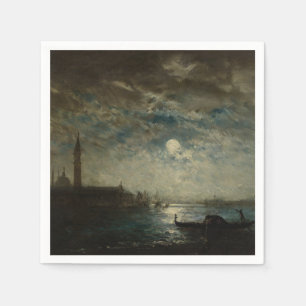 Venise et le Campanile au Clair de Lune Servet