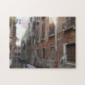 Venise Gondola Scène Photo Jigsaw Puzzle (Horizontal)