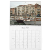 Venise Italie - Calendrier 2021 (Mar 2027)