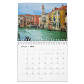Venise Italie Europe Calendrier mural esthétique (Jan 2026)