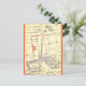 Venise Italie Grand Canal Carte Postale Ancienne (Debout devant)