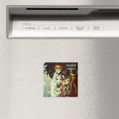 Venise, Masques de Carnaval - Italie (Frigo Magnet (In Situ (Lave-vaisselle))