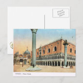 Venise, Réplique Carte Postale Vintage 1910 (Devant / Derrière)
