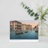 Venise, Réplique Carte Postale Vintage 1910 (Debout devant)