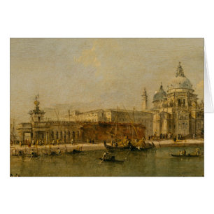Venise salut du della de Dogana et Santa Maria