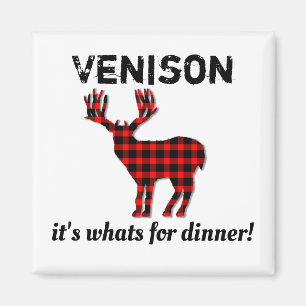 Venison is de geit voor de dinerjacht magneet