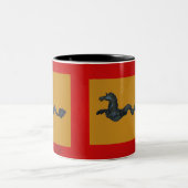 Vénitien Murano Cheval de Verre Mug (Centre)