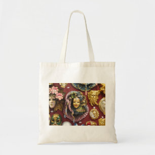 Venitische maskers canvas tas