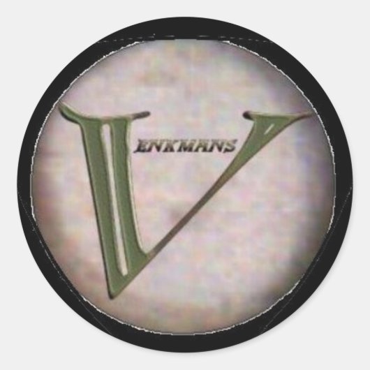 Venkman Logo Sticker (Voorkant)